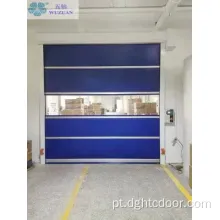 Portas de persianas de rolos de alta velocidade em PVC industrial